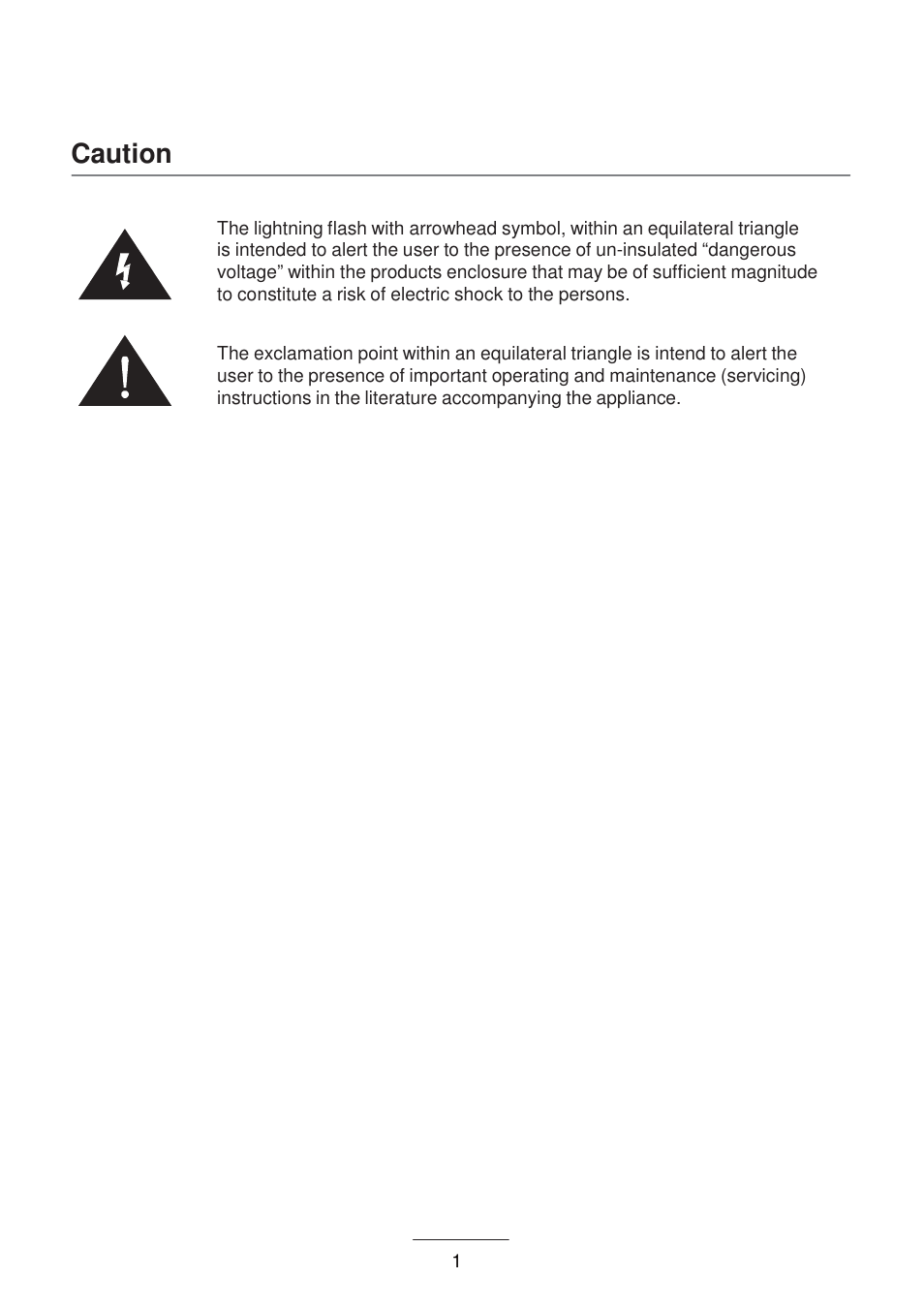 Caution | Lenco DVL-1955 User Manual | Page 3 / 36