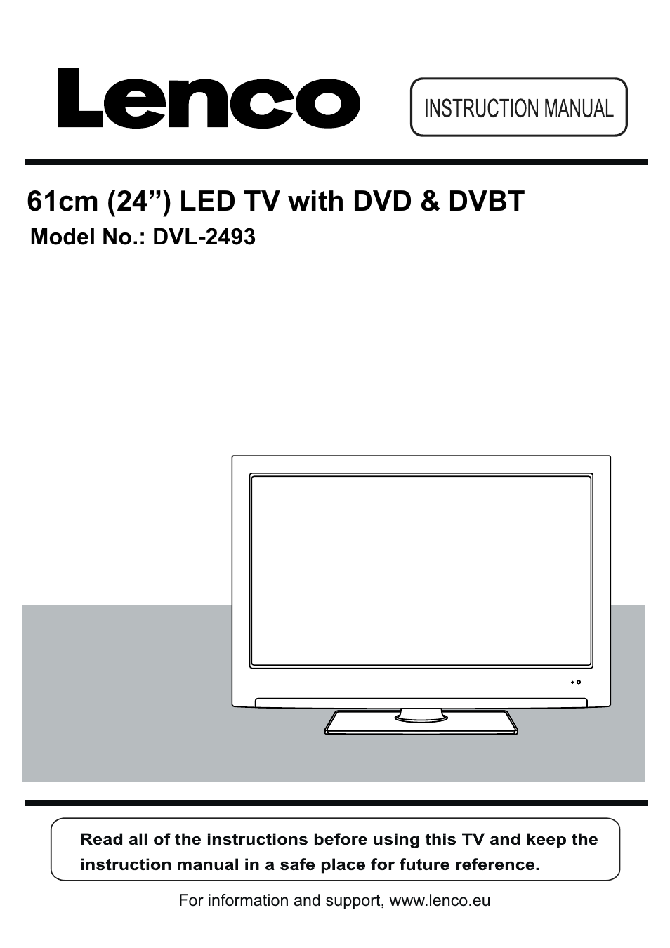 Lenco DVL-2493 User Manual | 36 pages