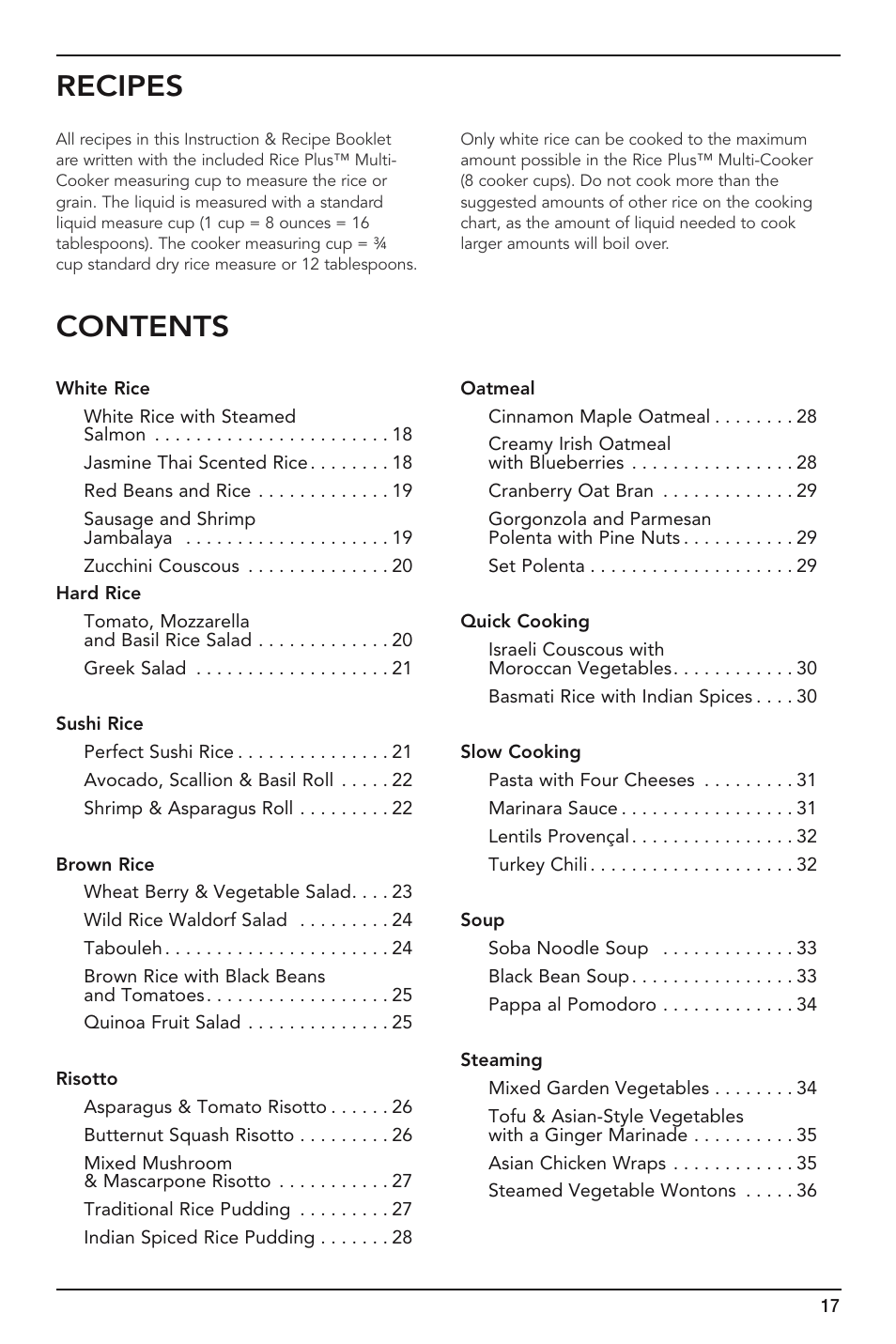 Cuisinart FRC-800 User Manual | Page 17 / 40