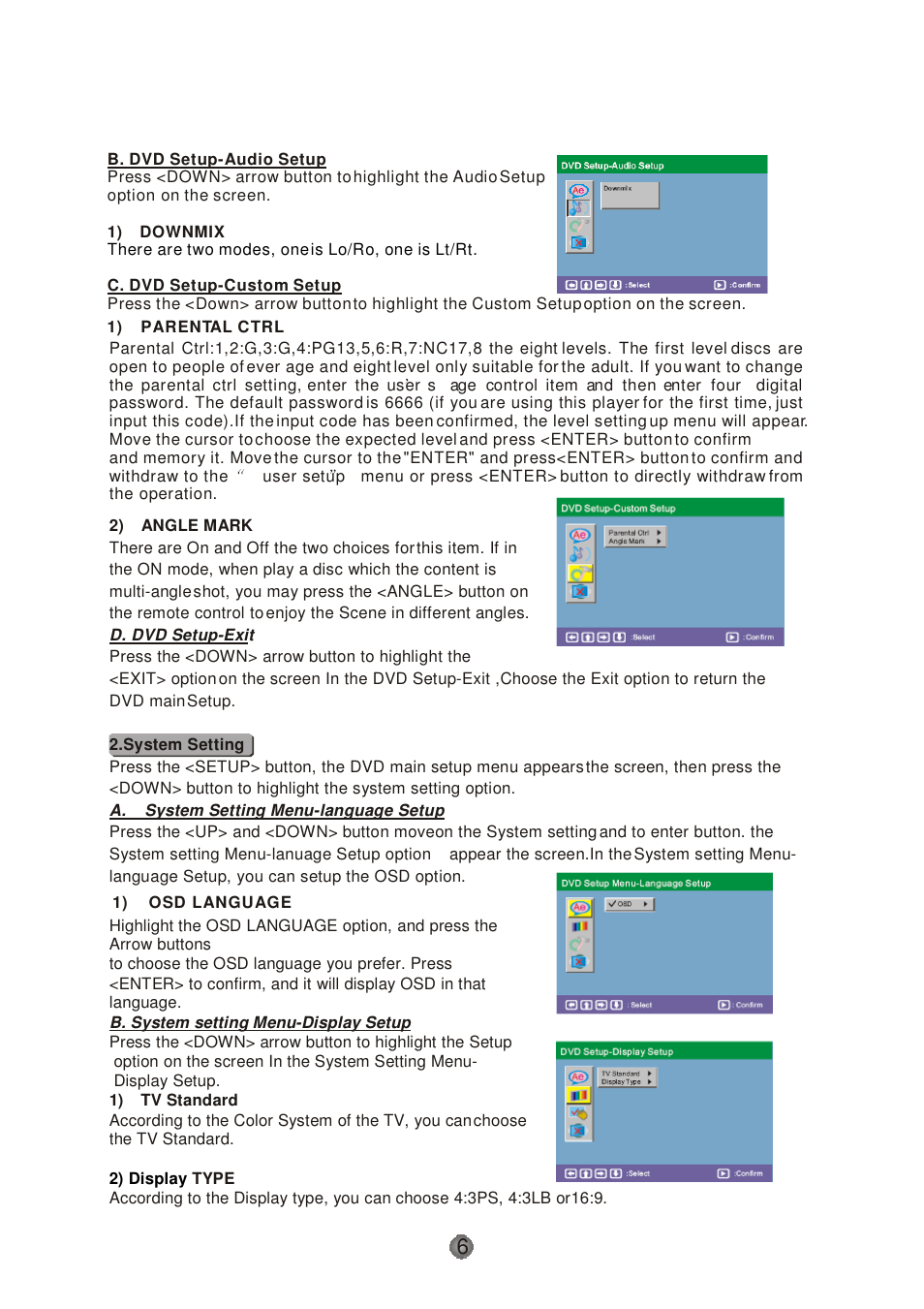Lenco DVP-741 User Manual | Page 8 / 16