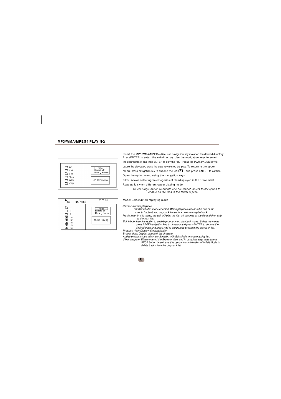 Lenco DVP-75 User Manual | Page 7 / 11