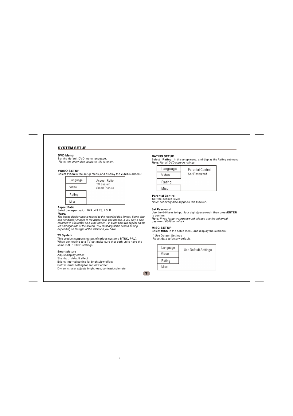 Lenco DVP-75 User Manual | Page 9 / 11