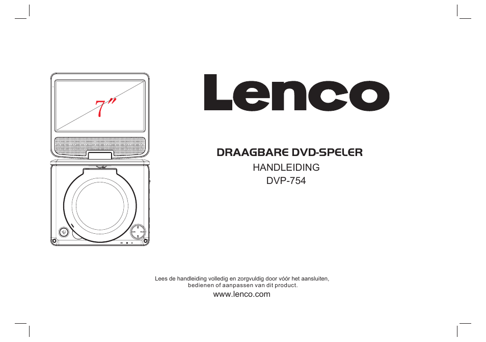 Draagbare dvd-speler | Lenco DVP-754 User Manual | Page 21 / 50