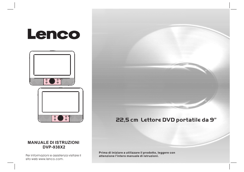22,5 cm lettore dvd portatile da 9 | Lenco DVP-938 X2 User Manual | Page 66 / 78