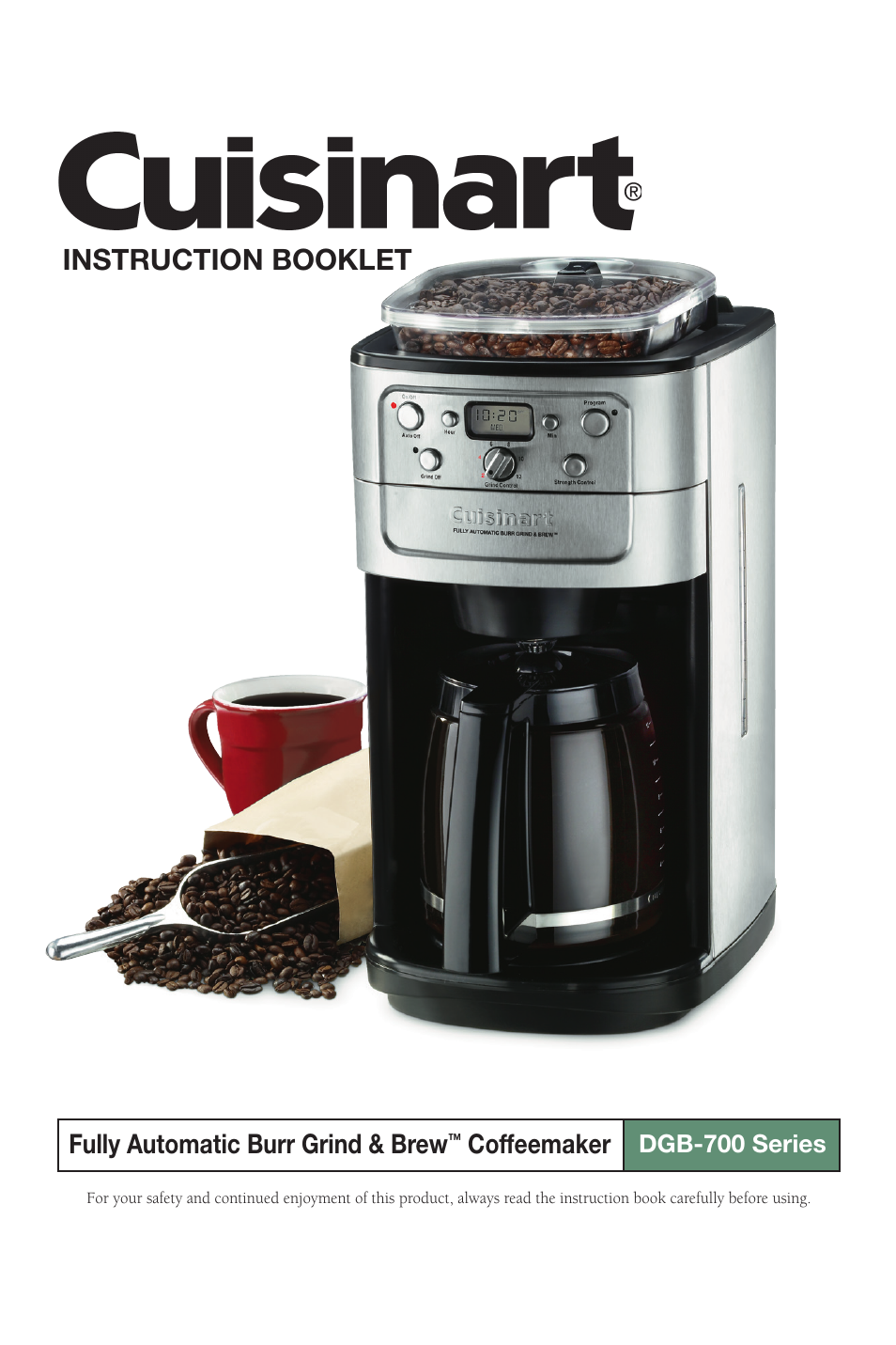 Cuisinart DGB-700 User Manual | 14 pages