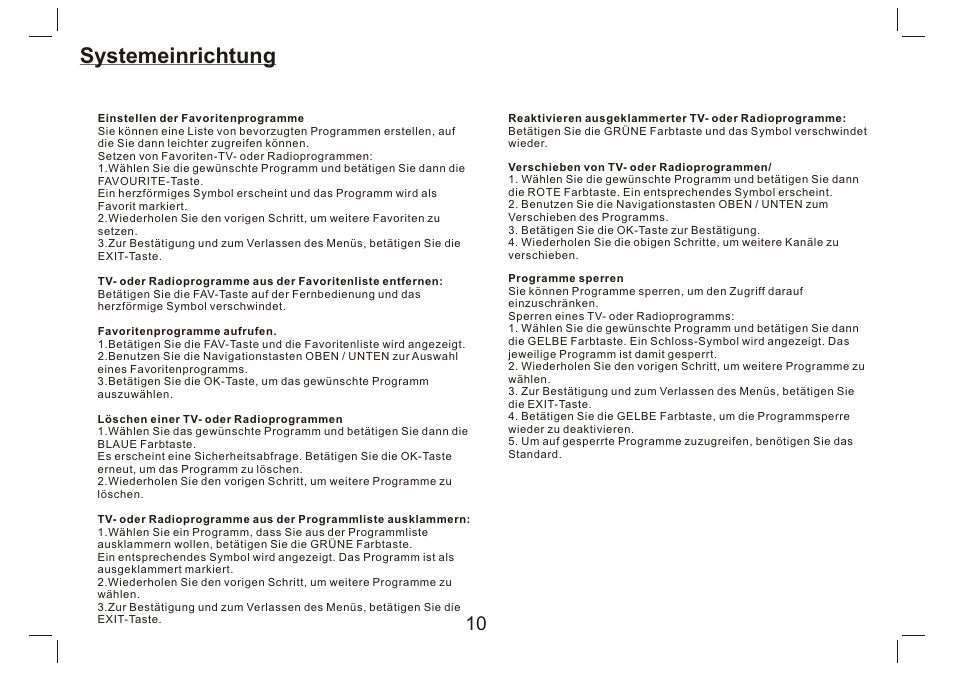 页 11, Systemeinrichtung | Lenco DVP-9412 User Manual | Page 27 / 80