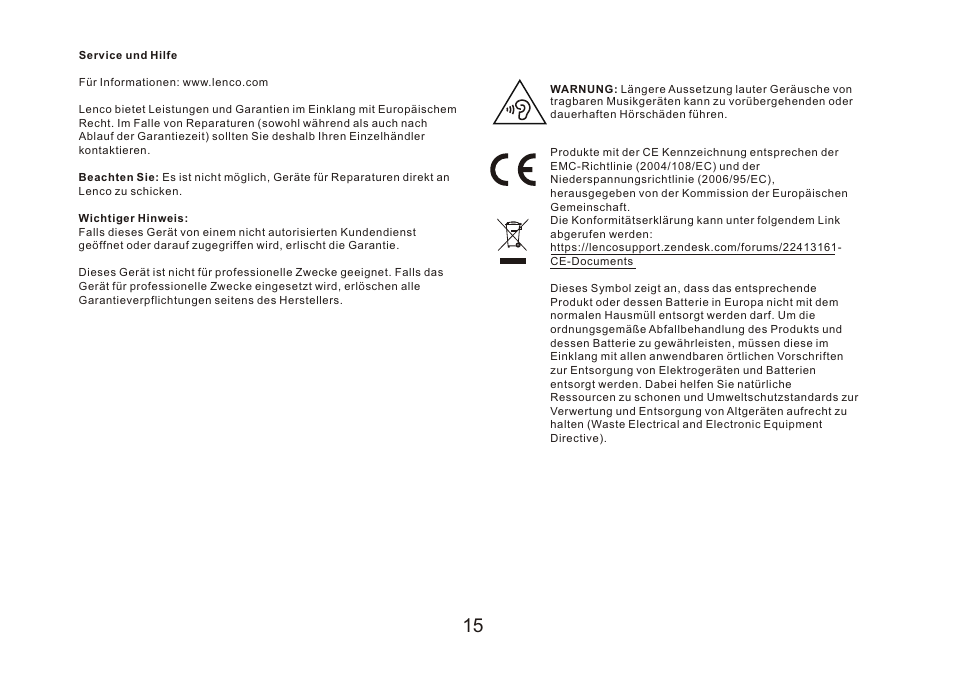 页 16 | Lenco DVP-9412 User Manual | Page 32 / 80