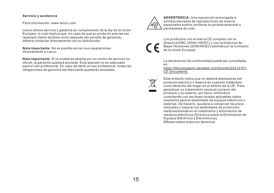 页 16 | Lenco DVP-9412 User Manual | Page 80 / 80