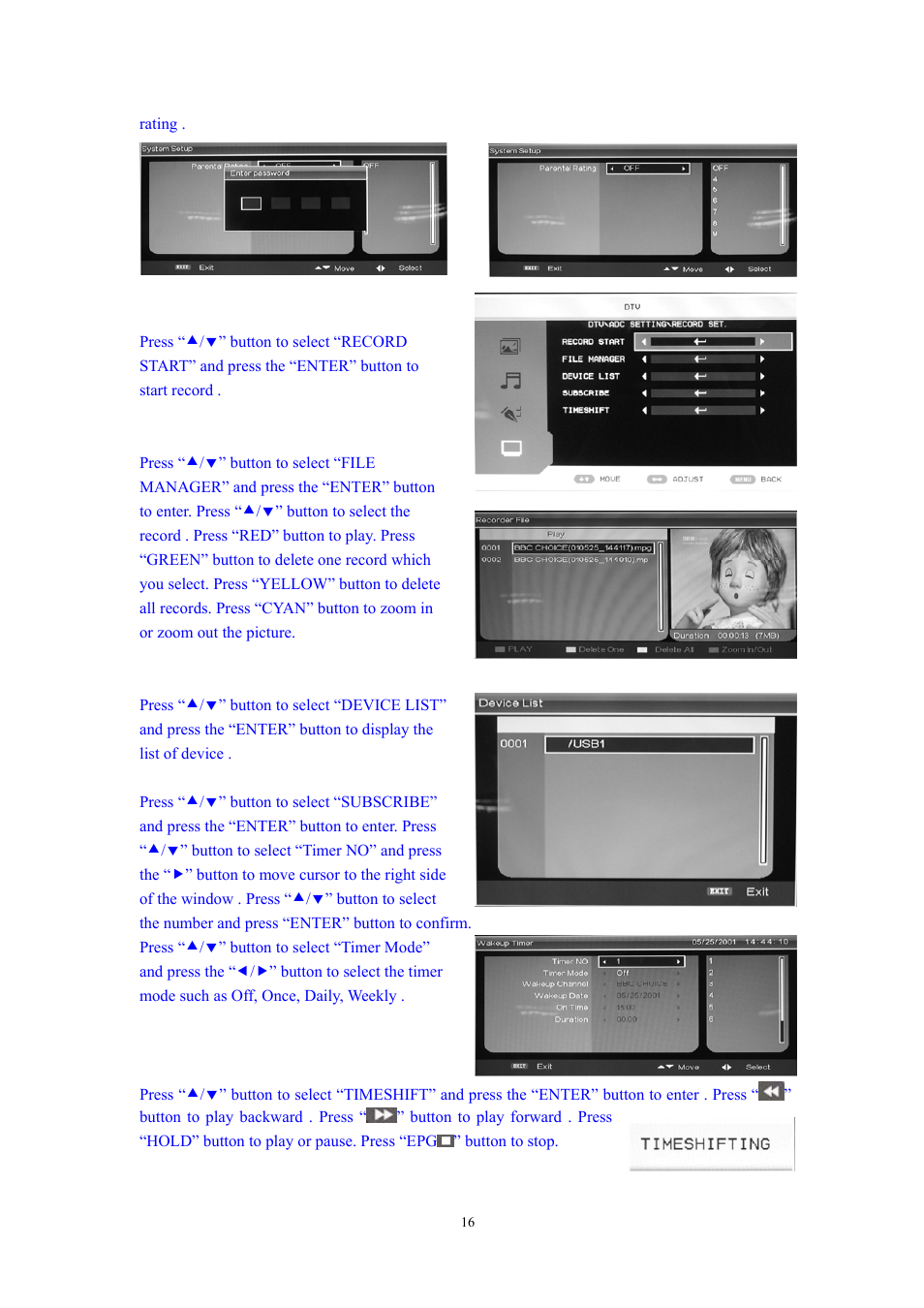 Lenco DVT-220 User Manual | Page 17 / 23