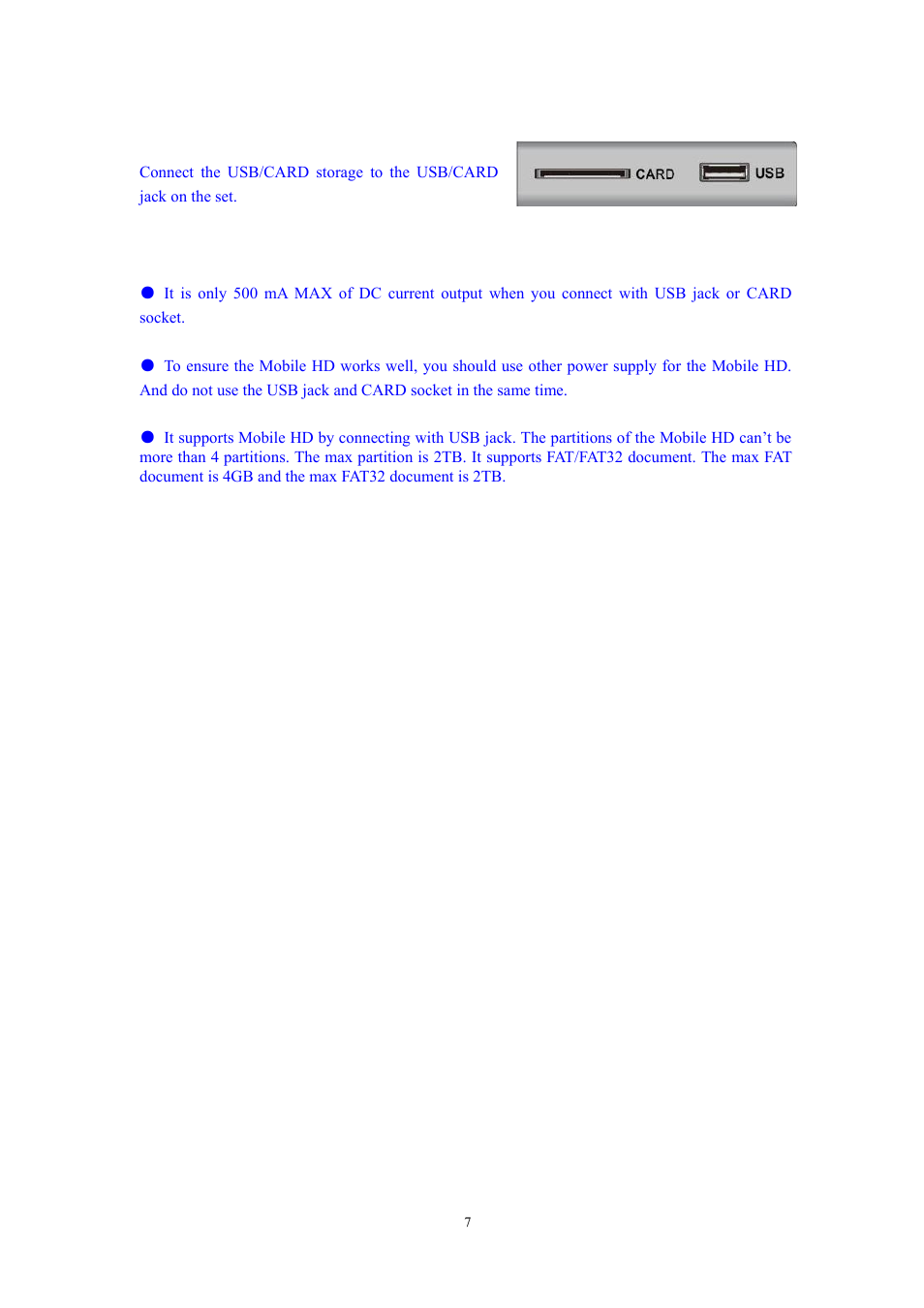 Optional configuration as below | Lenco DVT-220 User Manual | Page 8 / 23