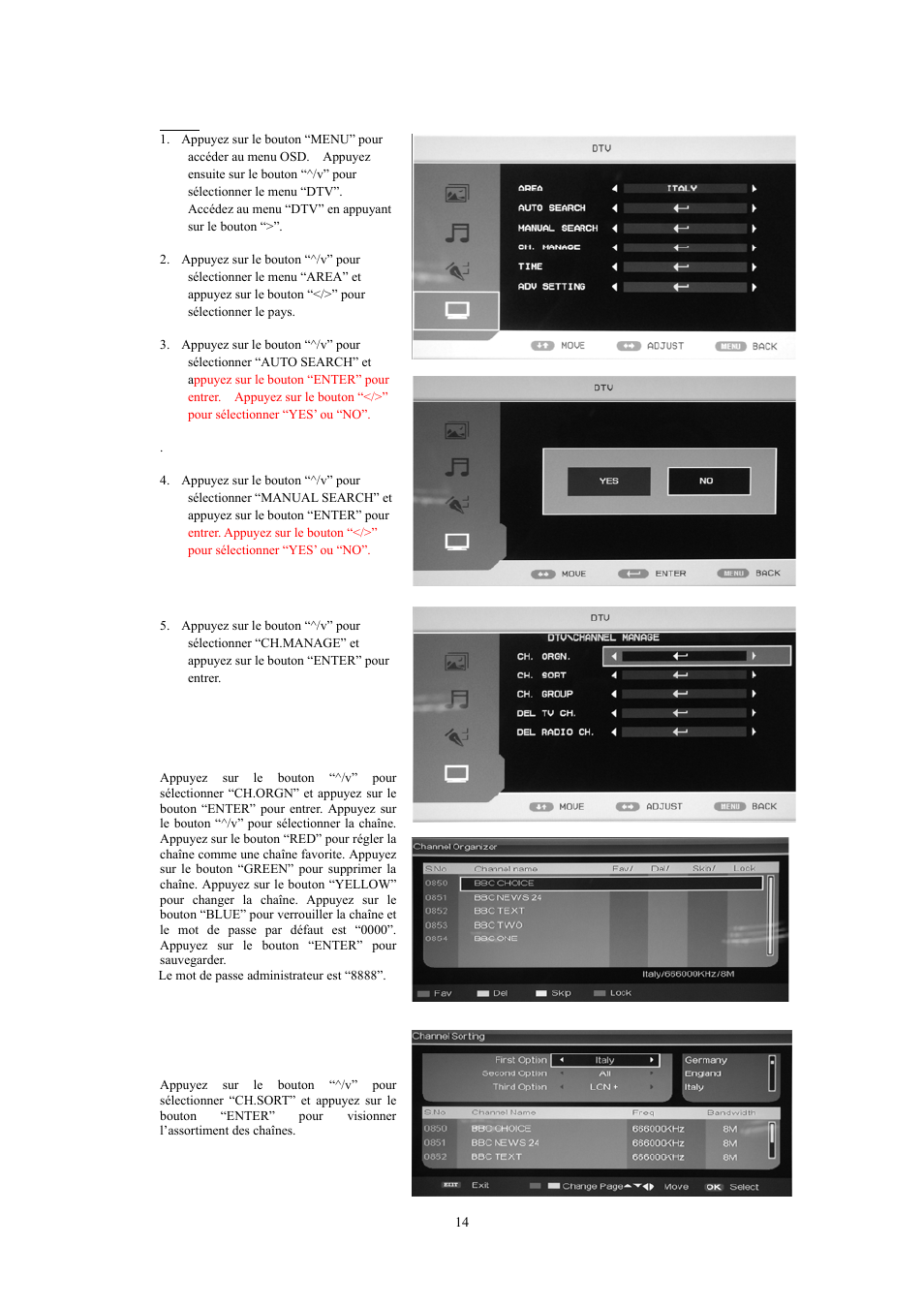 Lenco DVT-228 User Manual | Page 118 / 169