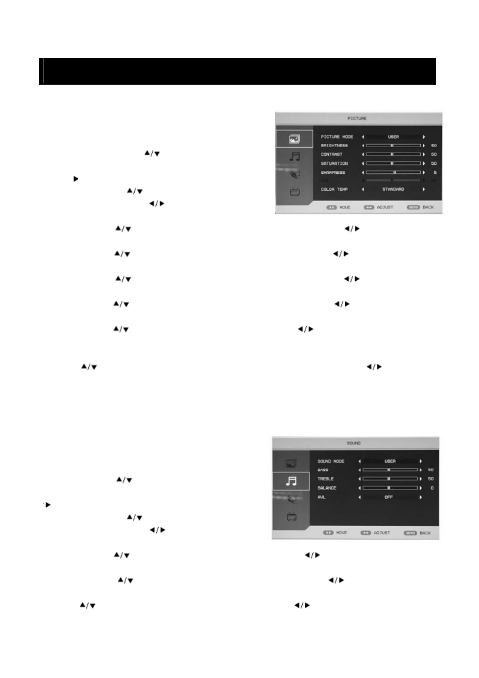 Ajustes básicos osd | Lenco DVT-228 User Manual | Page 147 / 169