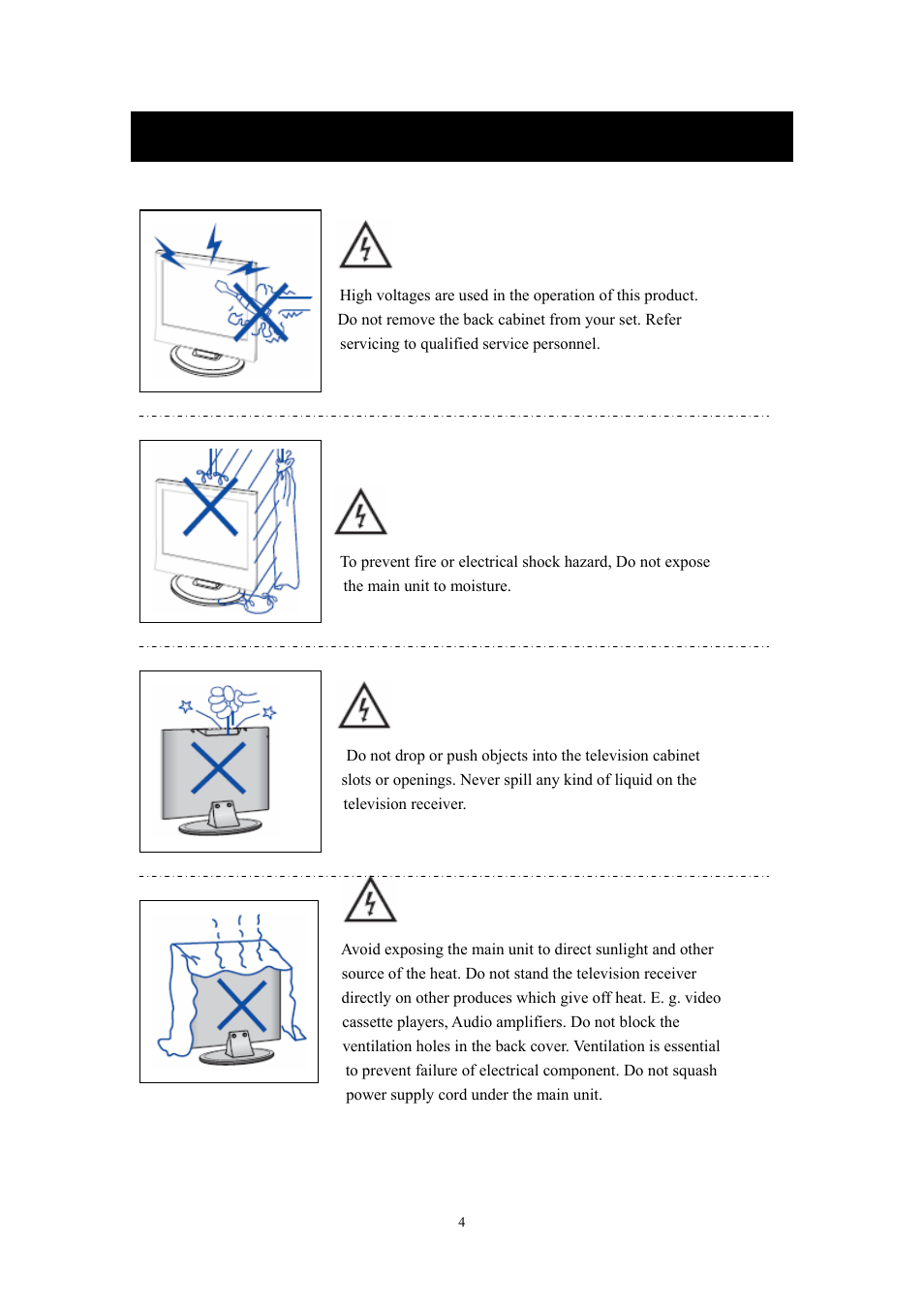 Caution | Lenco DVT-228 User Manual | Page 5 / 169