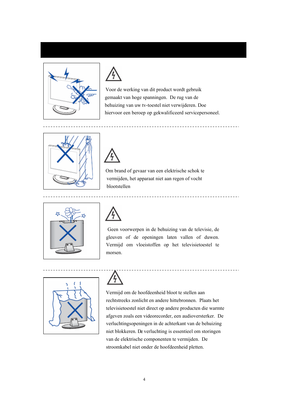 Opgelet | Lenco DVT-228 User Manual | Page 71 / 169