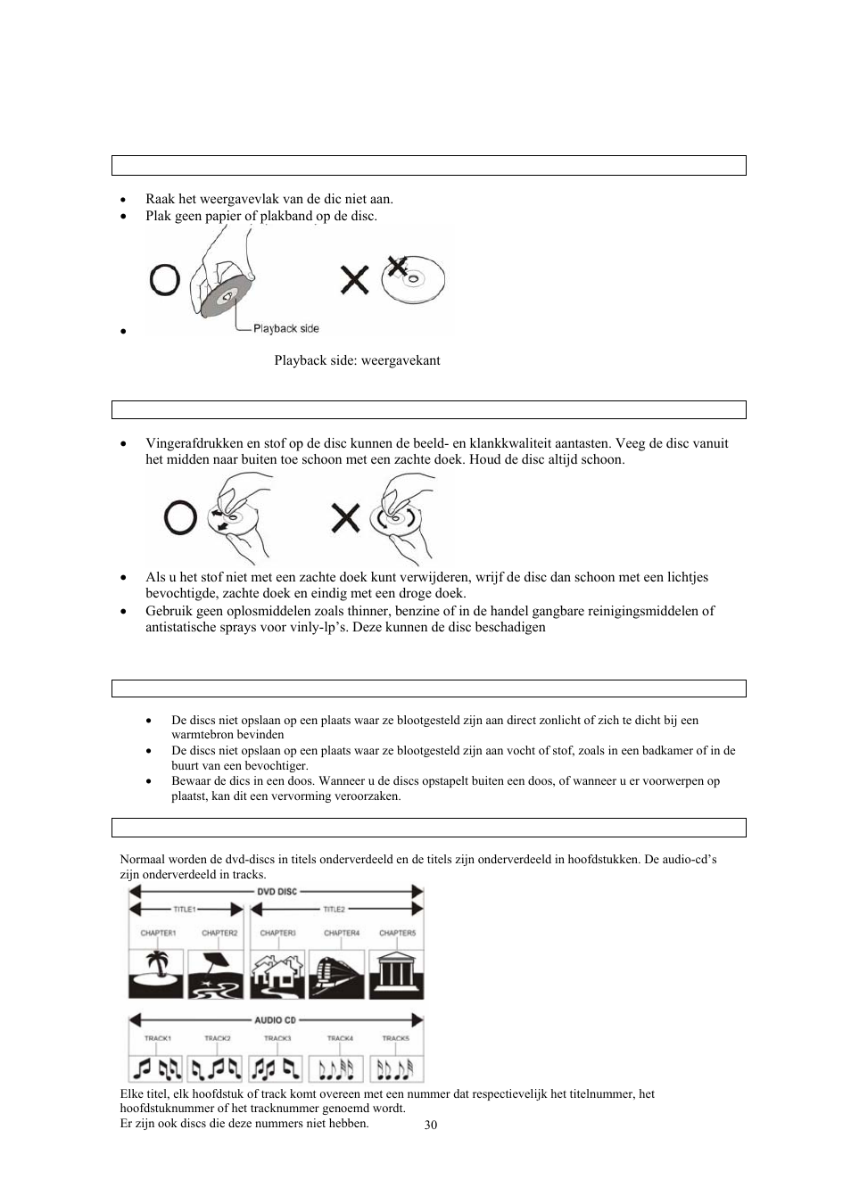 Discbescherming en dvd-kenmerken | Lenco DVT-228 User Manual | Page 97 / 169