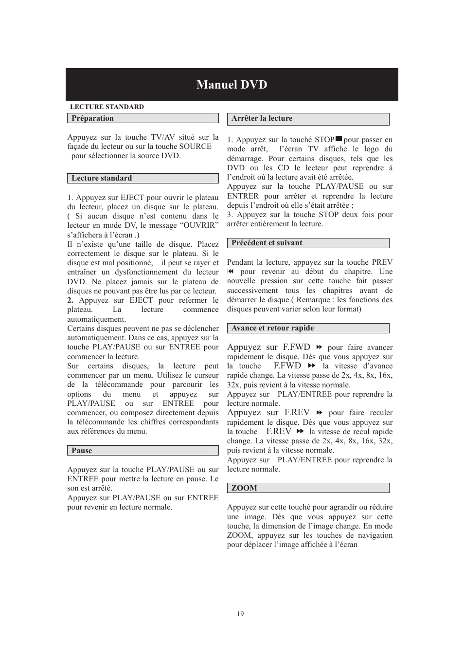 Manuel dvd | Lenco DVT-229 User Manual | Page 118 / 164