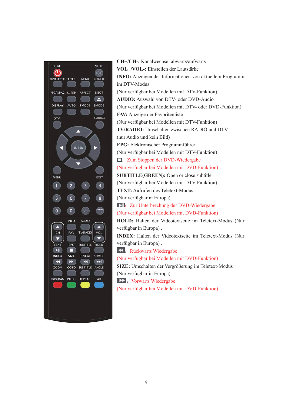 Lenco DVT-229 User Manual | Page 42 / 164