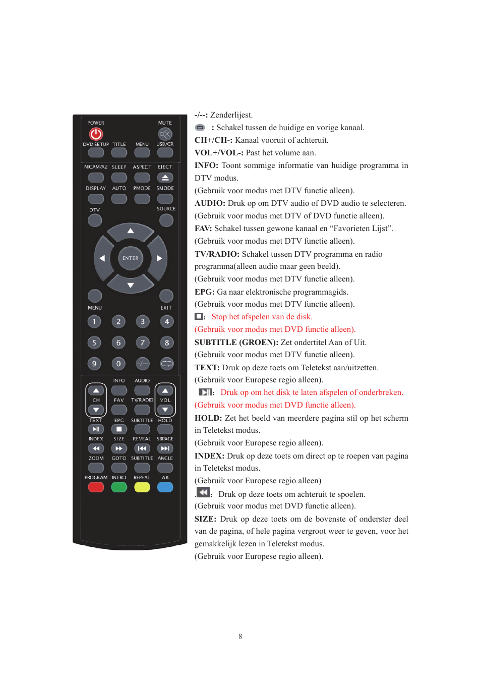 Lenco DVT-229 User Manual | Page 74 / 164