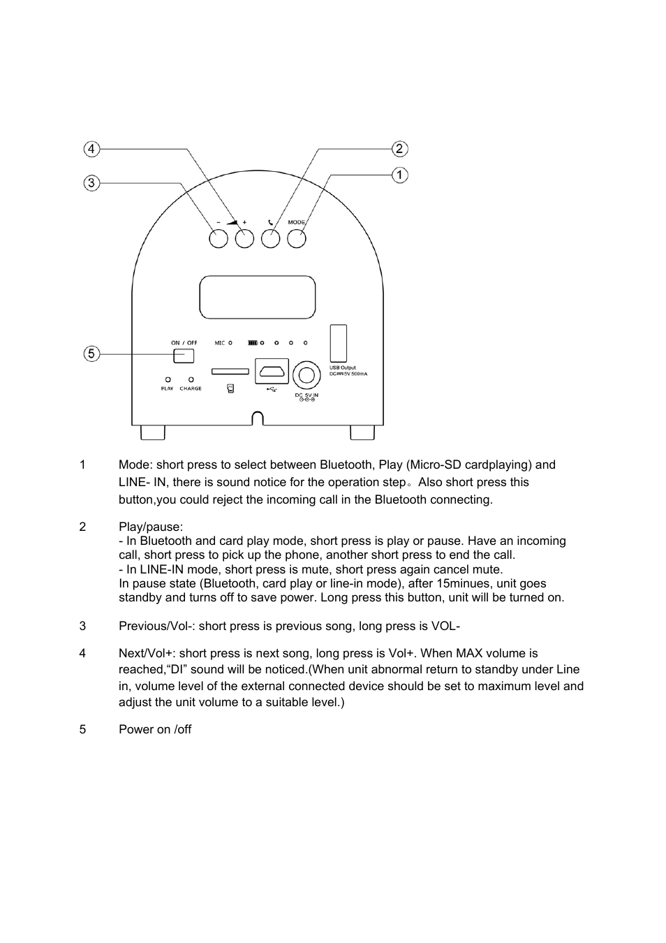 Lenco Grid-7 User Manual | Page 5 / 10