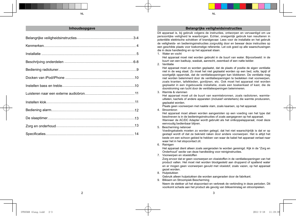 Lenco IPD-3560 User Manual | Page 16 / 35