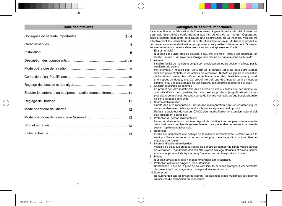 Lenco IPD-3560 User Manual | Page 23 / 35