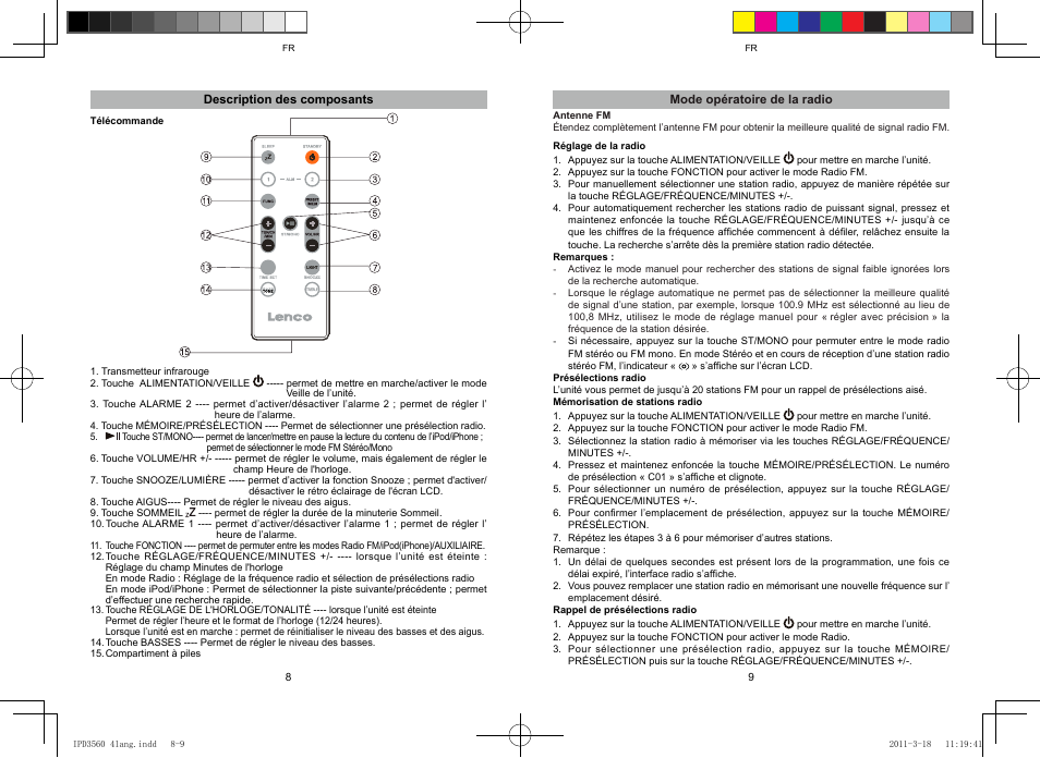 Lenco IPD-3560 User Manual | Page 26 / 35