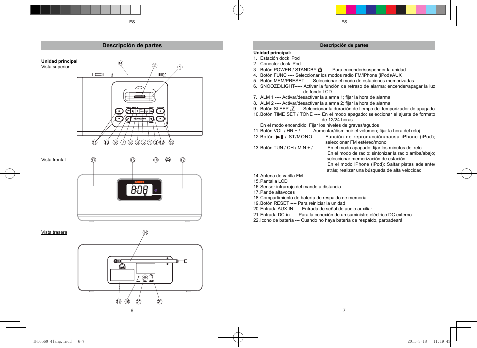 Lenco IPD-3560 User Manual | Page 32 / 35