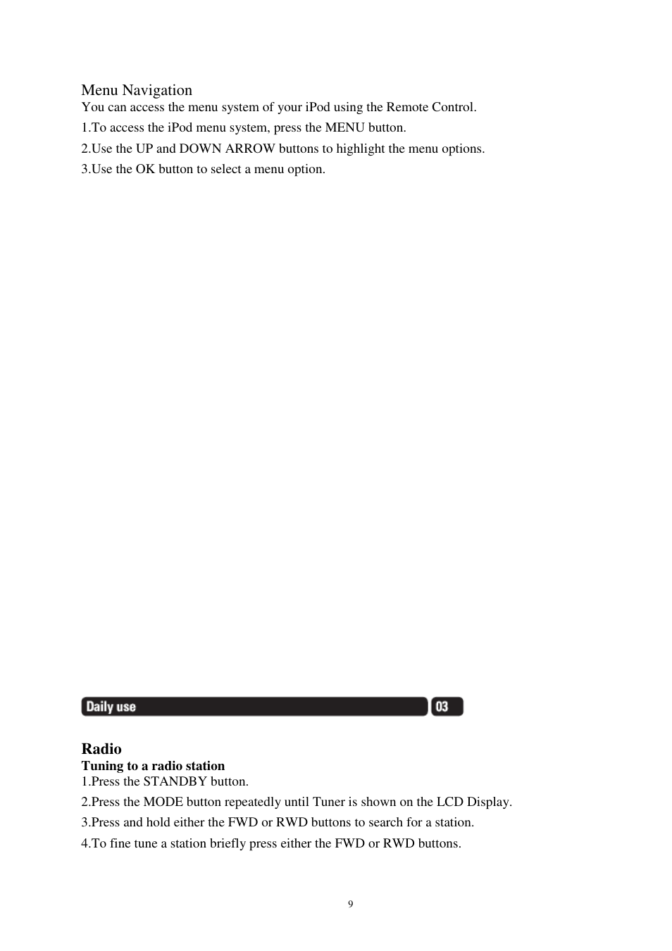Lenco IPD-4100 User Manual | Page 10 / 17