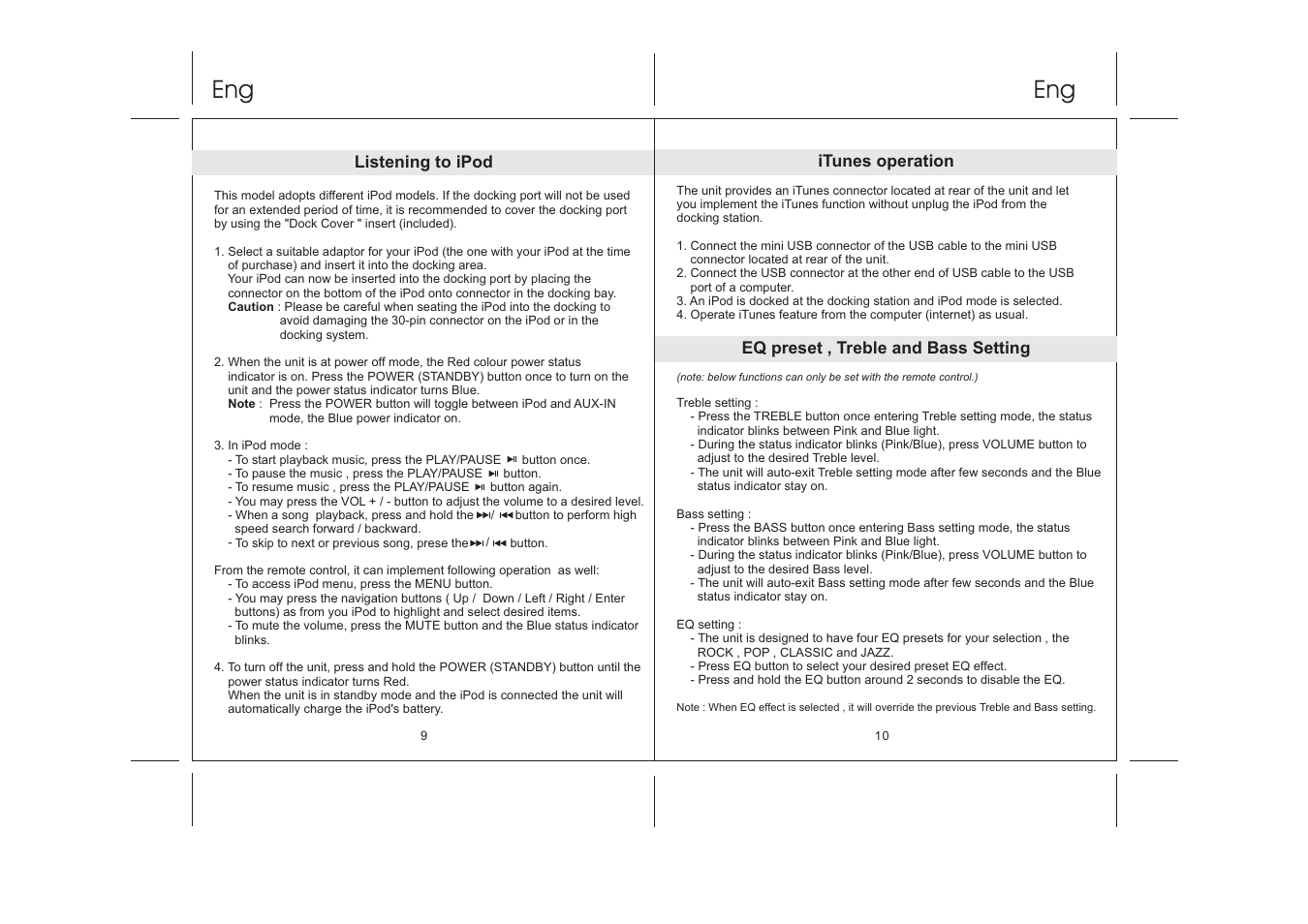 Lenco IPD-4200 User Manual | Page 6 / 34