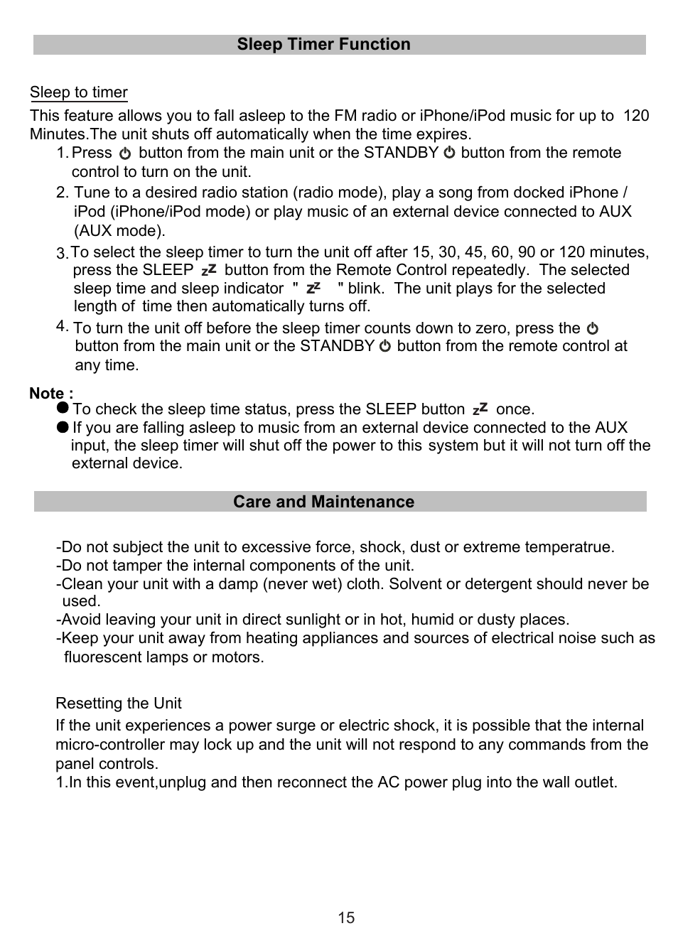 Lenco IPD-4600 User Manual | Page 15 / 88