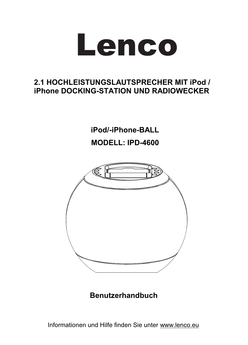 Lenco | Lenco IPD-4600 User Manual | Page 17 / 88