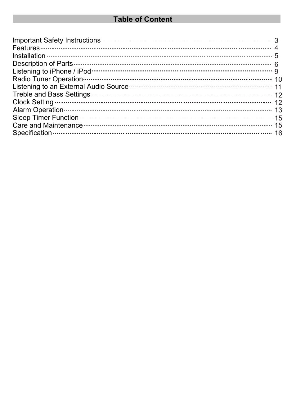 Lenco IPD-4600 User Manual | Page 2 / 88