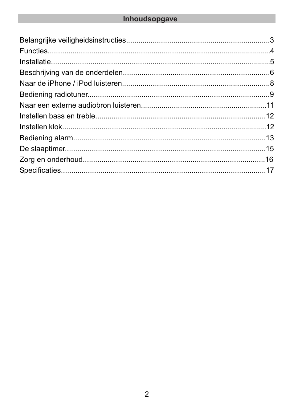 Lenco IPD-4600 User Manual | Page 36 / 88