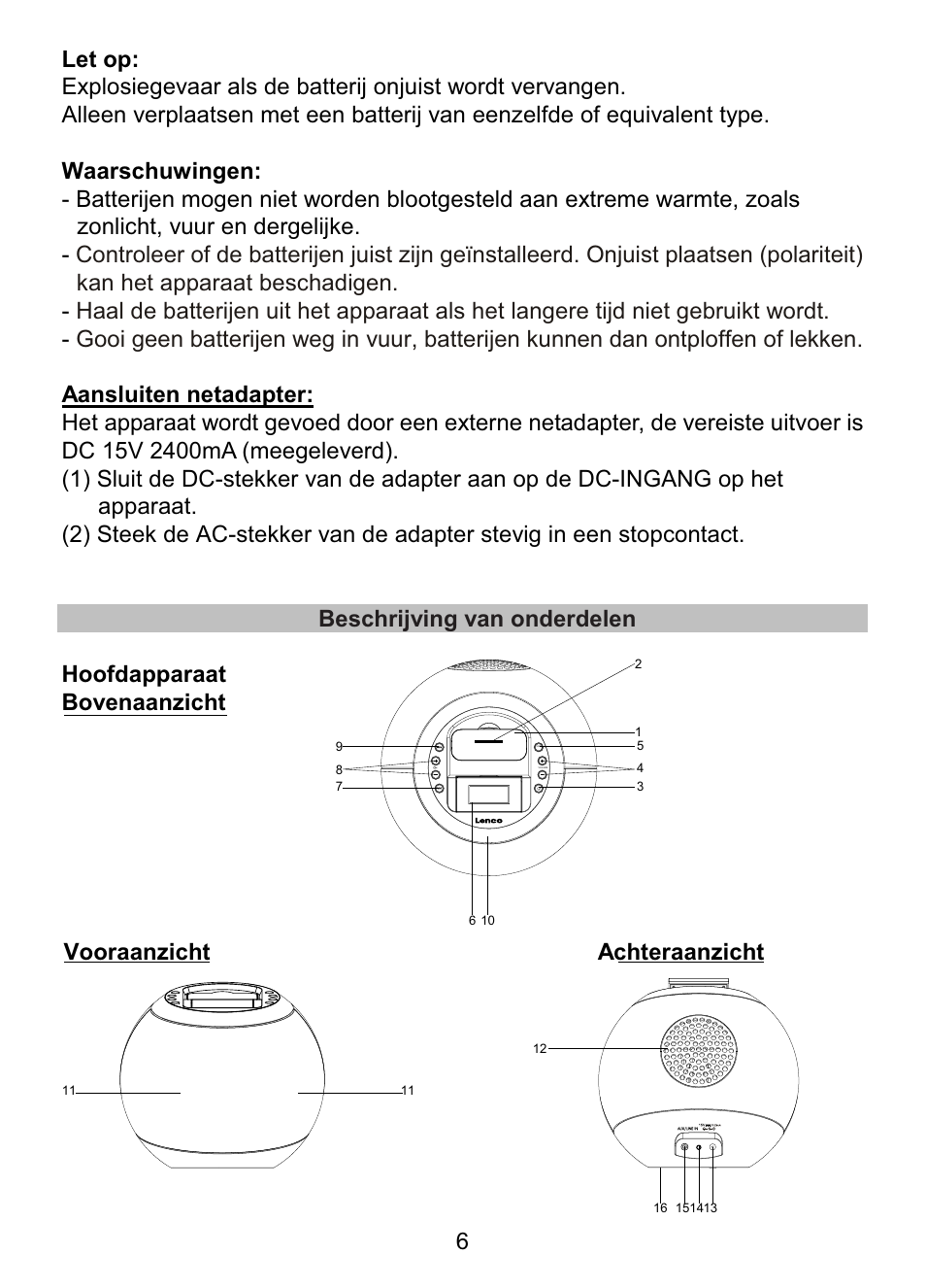 Lenco IPD-4600 User Manual | Page 40 / 88