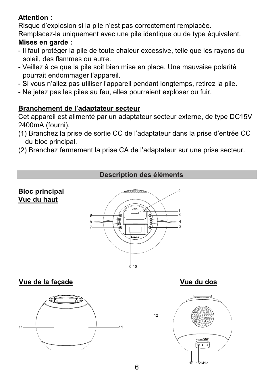 Lenco IPD-4600 User Manual | Page 58 / 88