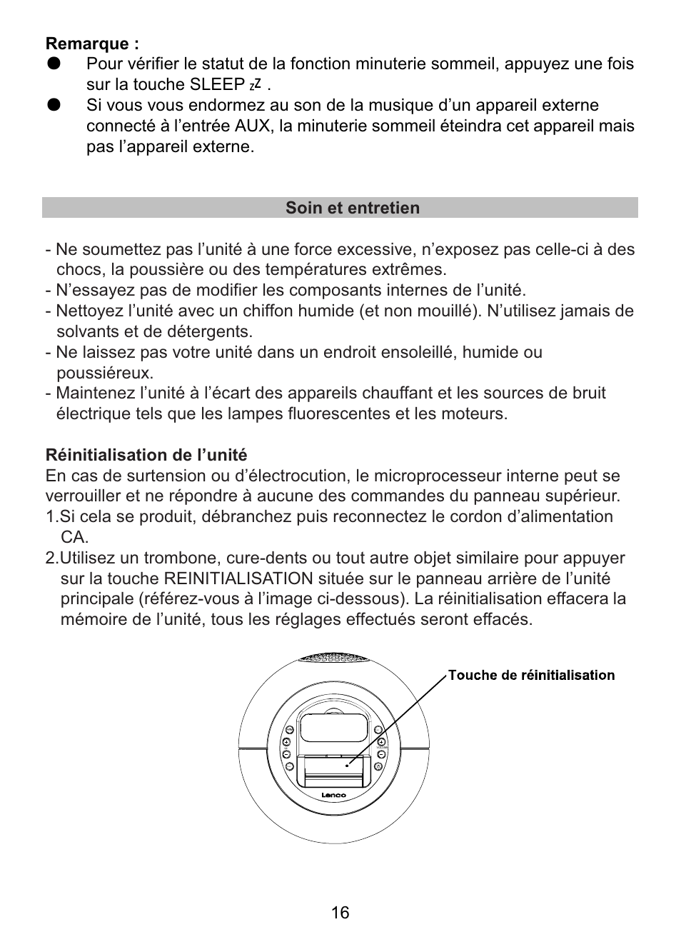 Lenco IPD-4600 User Manual | Page 68 / 88