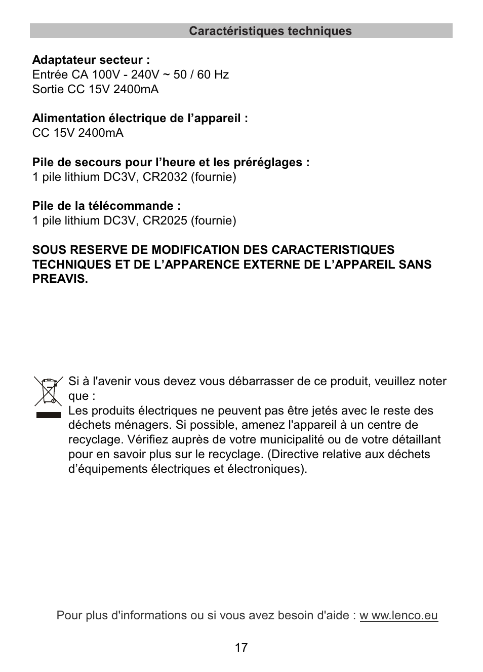 Lenco IPD-4600 User Manual | Page 69 / 88