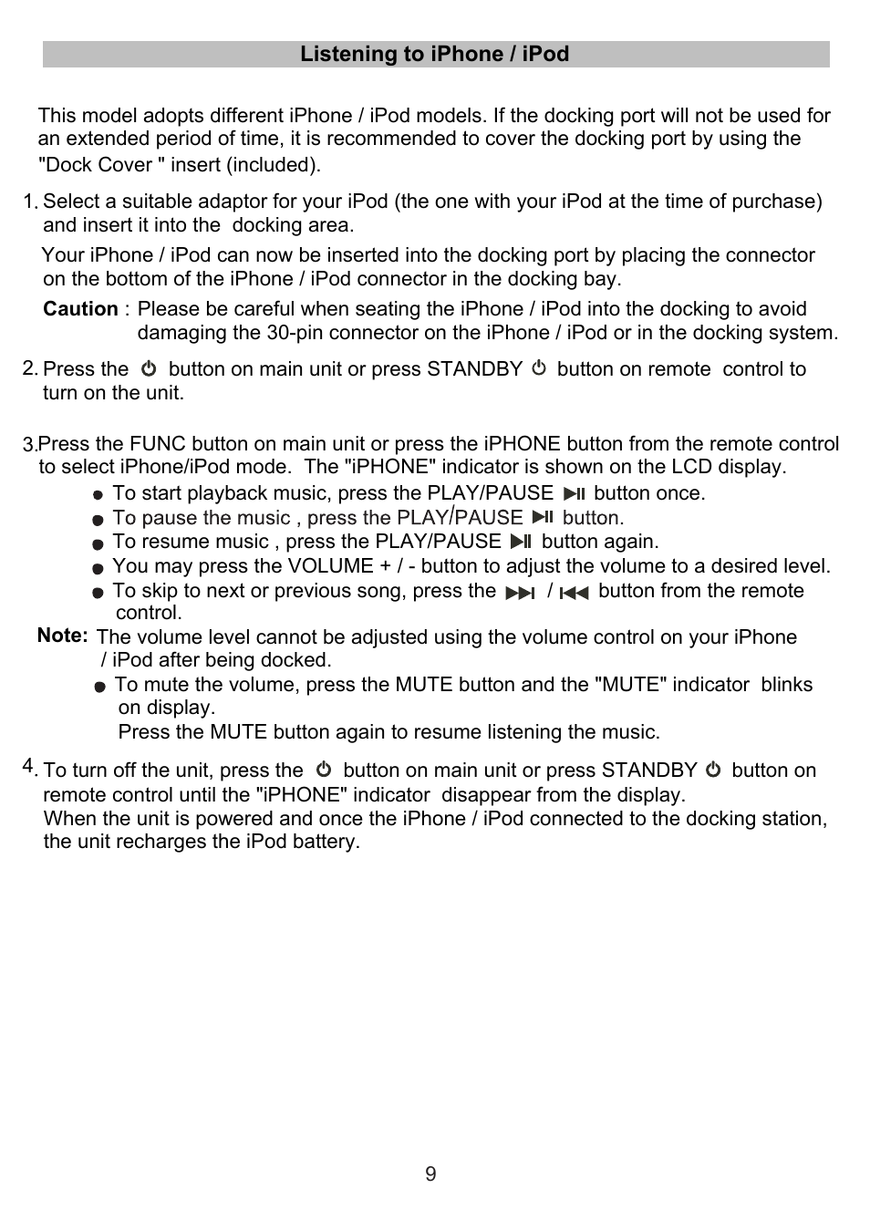 Lenco IPD-4600 User Manual | Page 9 / 88