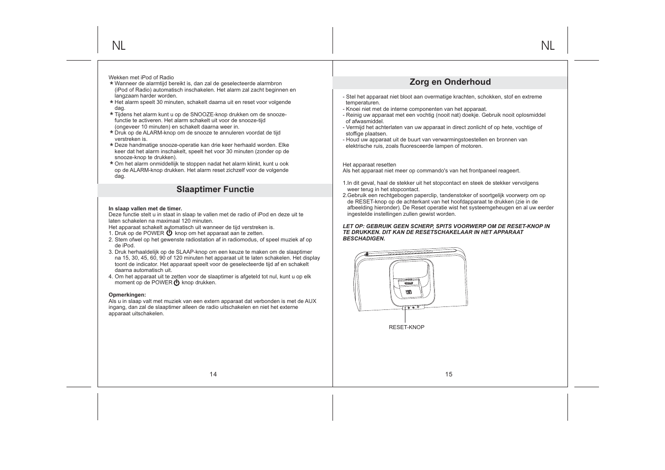 Lenco IPD-5100 User Manual | Page 24 / 40