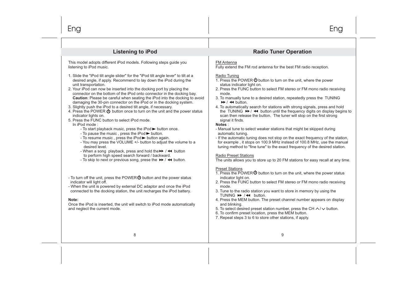 Lenco IPD-5100 User Manual | Page 5 / 40