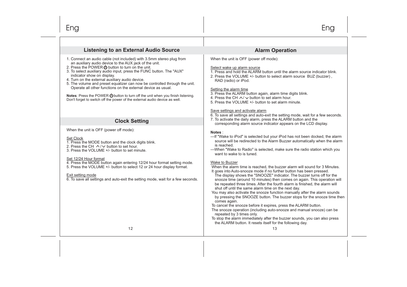 Lenco IPD-5100 User Manual | Page 7 / 40
