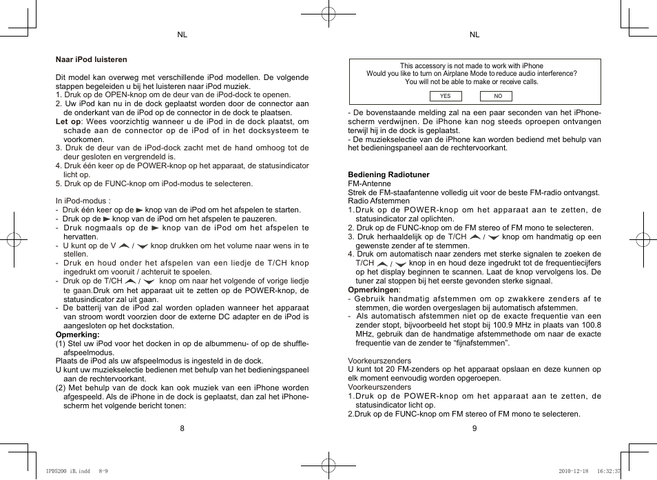 Lenco IPD-5200 User Manual | Page 21 / 40