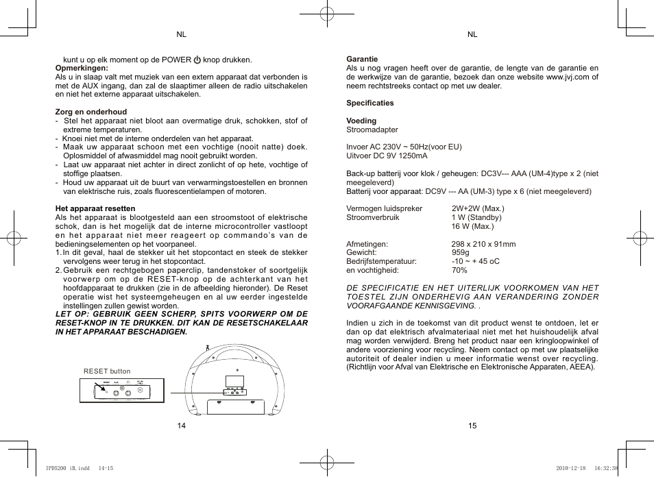 Lenco IPD-5200 User Manual | Page 24 / 40