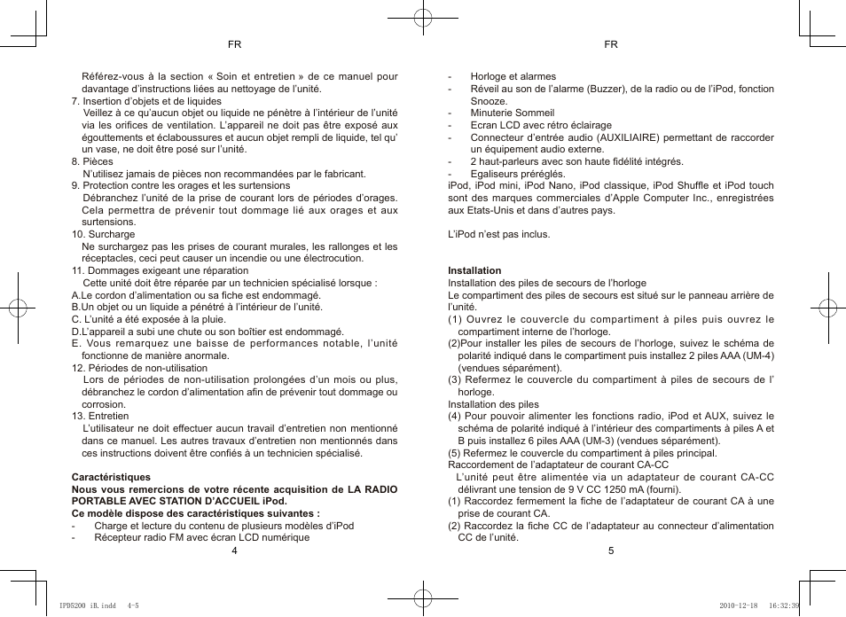 Lenco IPD-5200 User Manual | Page 27 / 40