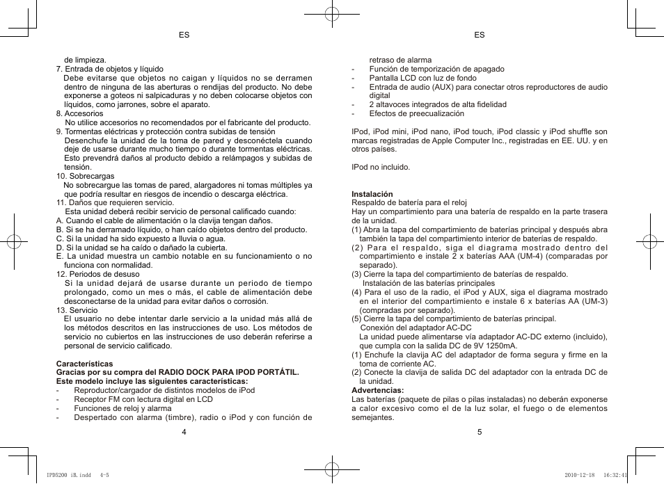 Lenco IPD-5200 User Manual | Page 35 / 40