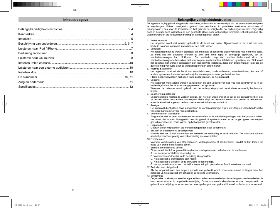 Lenco IPD-9000 User Manual | Page 14 / 30