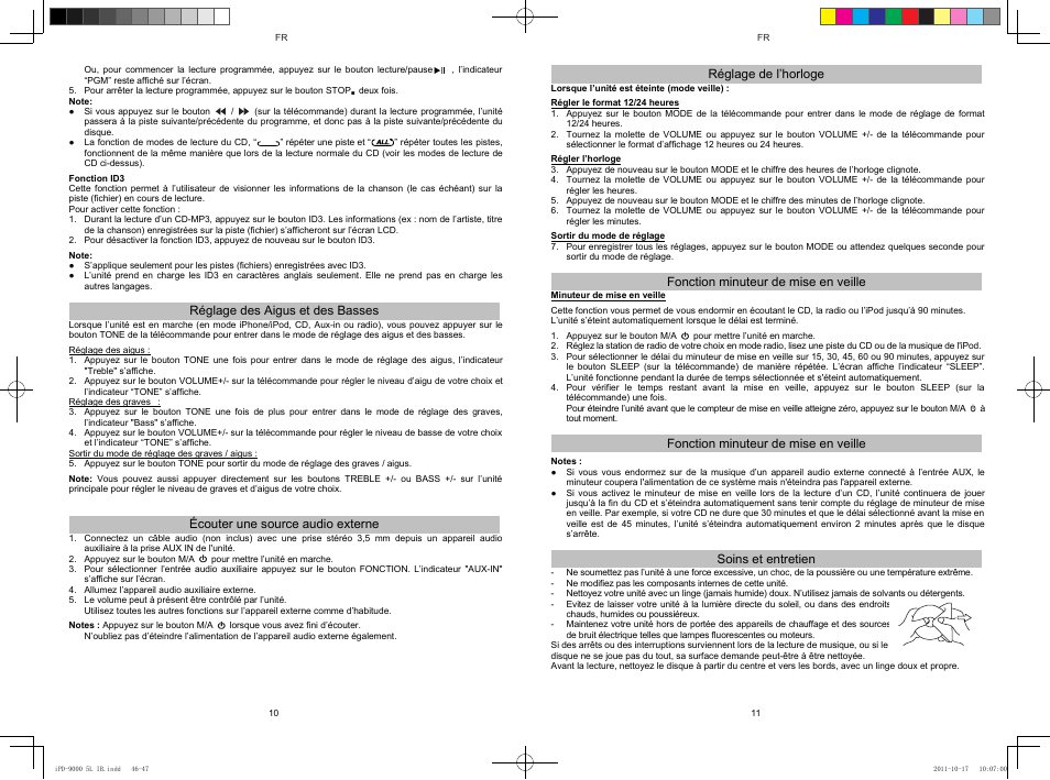 Lenco IPD-9000 User Manual | Page 24 / 30