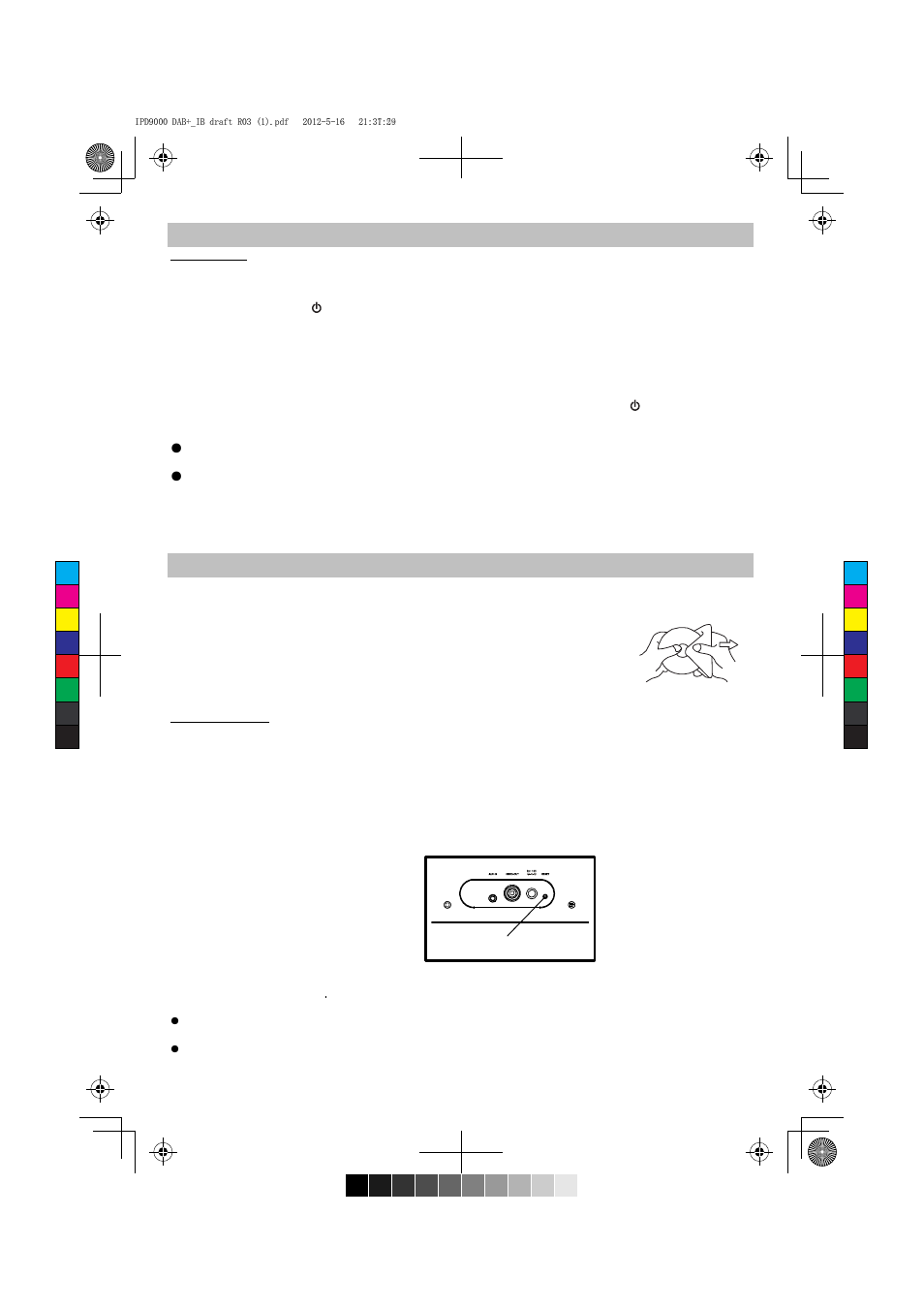 Sleep timer function, Care and maintenance, Resetting the unit | Reset button | Lenco IPD-9000 DAB+ User Manual | Page 13 / 70