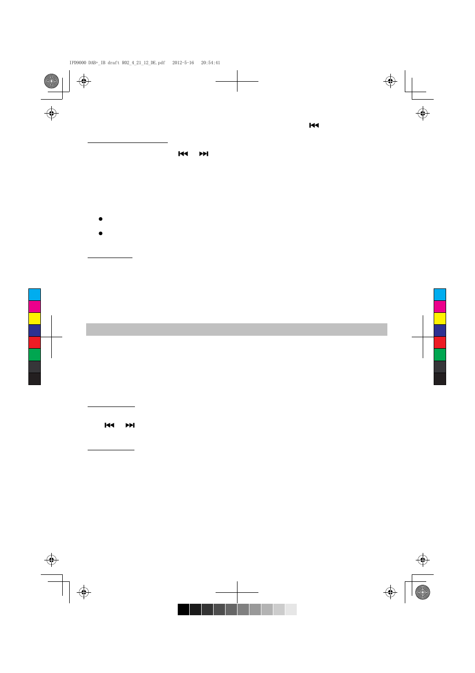 Dab / dab+ tuner | Lenco IPD-9000 DAB+ User Manual | Page 23 / 70