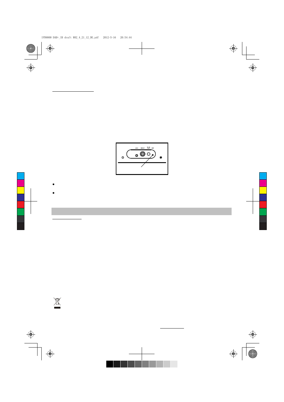 Rückstellung des geräts, Technische daten, Weitere informationen und hilfe bei www.lenco.eu | Reset button | Lenco IPD-9000 DAB+ User Manual | Page 28 / 70